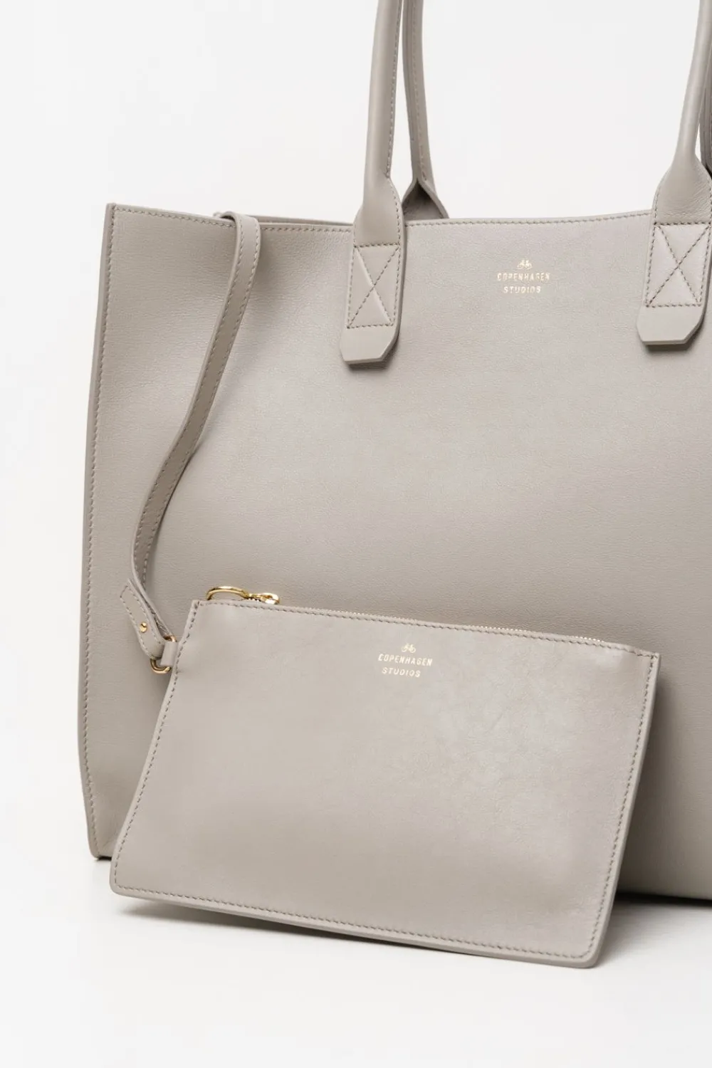 COPENHAGEN STUDIOS Taschen-Cph Bag 6 Vitello Stein