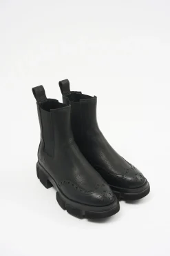 COPENHAGEN STUDIOS Stiefel-Cph562 Grainy Vitello Schwarz