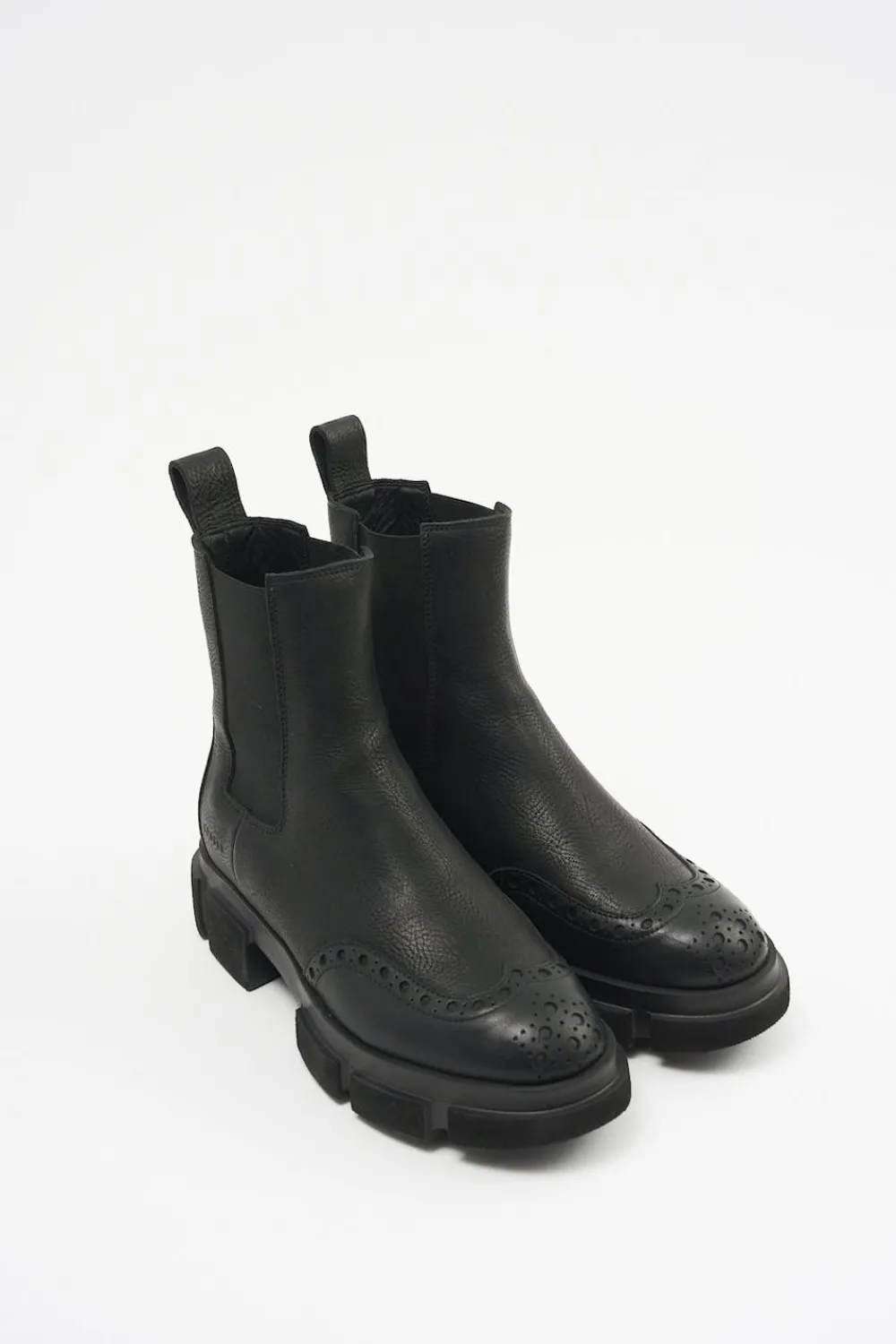 COPENHAGEN STUDIOS Stiefel-Cph562 Grainy Vitello Schwarz