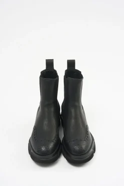 COPENHAGEN STUDIOS Stiefel-Cph562 Grainy Vitello Schwarz