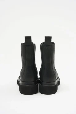 COPENHAGEN STUDIOS Stiefel-Cph562 Grainy Vitello Schwarz