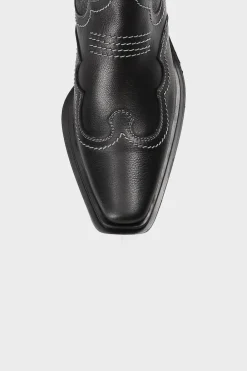 COPENHAGEN STUDIOS Westernstiefel-Cph232 Leather Schwarz