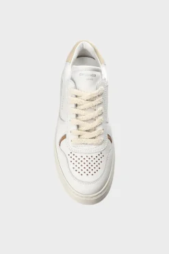 COPENHAGEN STUDIOS Sneaker-Cph76 Leather Mix Weis/Beige