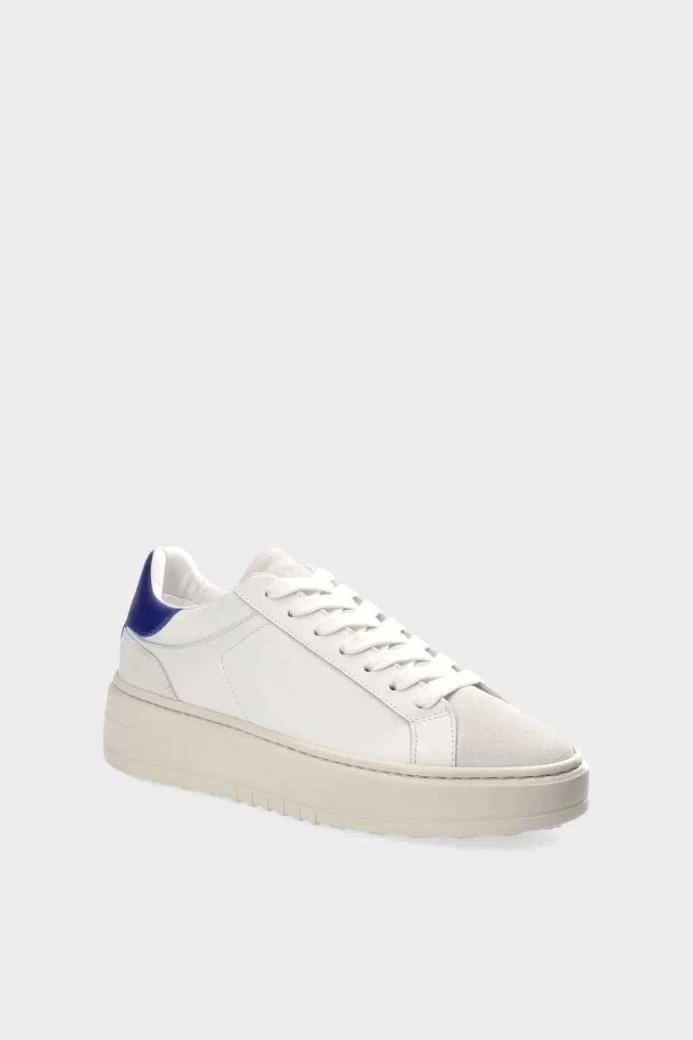 COPENHAGEN STUDIOS Sneaker-Cph72 Leather Mix Weis Blau