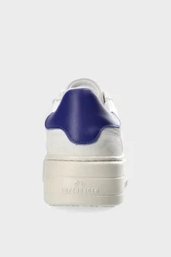COPENHAGEN STUDIOS Sneaker-Cph72 Leather Mix Weis Blau
