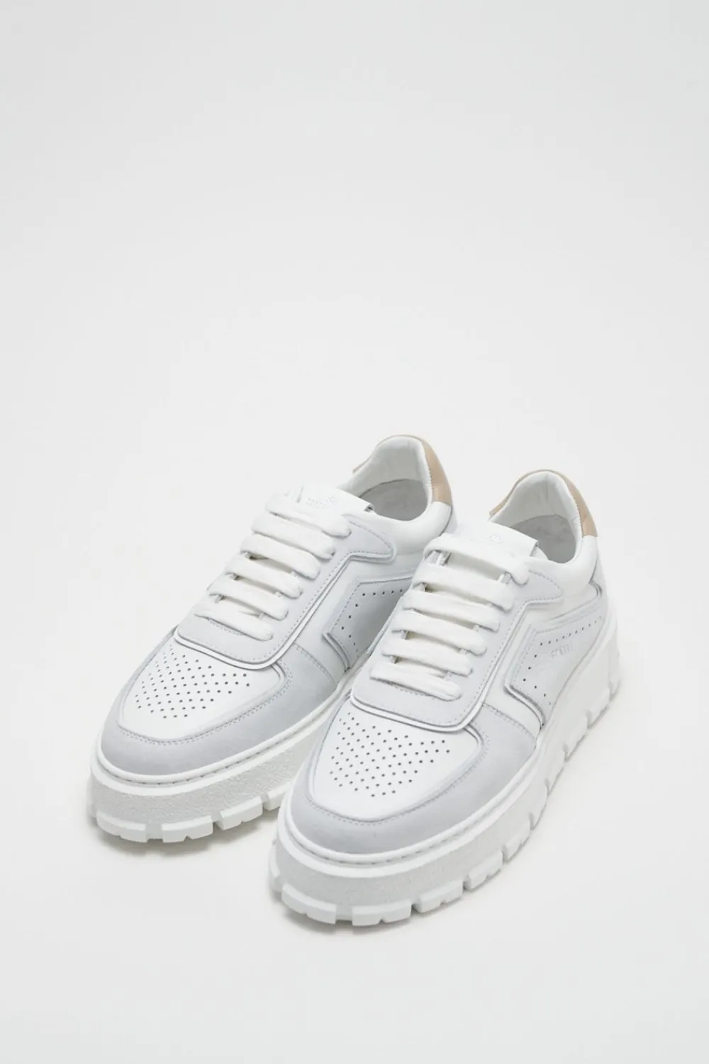 COPENHAGEN STUDIOS Sneaker-Cph332 Leather Mix Weis/Natur