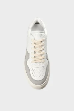 COPENHAGEN STUDIOS Sneaker-Cph75 Leather Mix Weis Grau