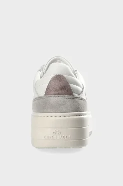 COPENHAGEN STUDIOS Sneaker-Cph75 Leather Mix Weis Grau