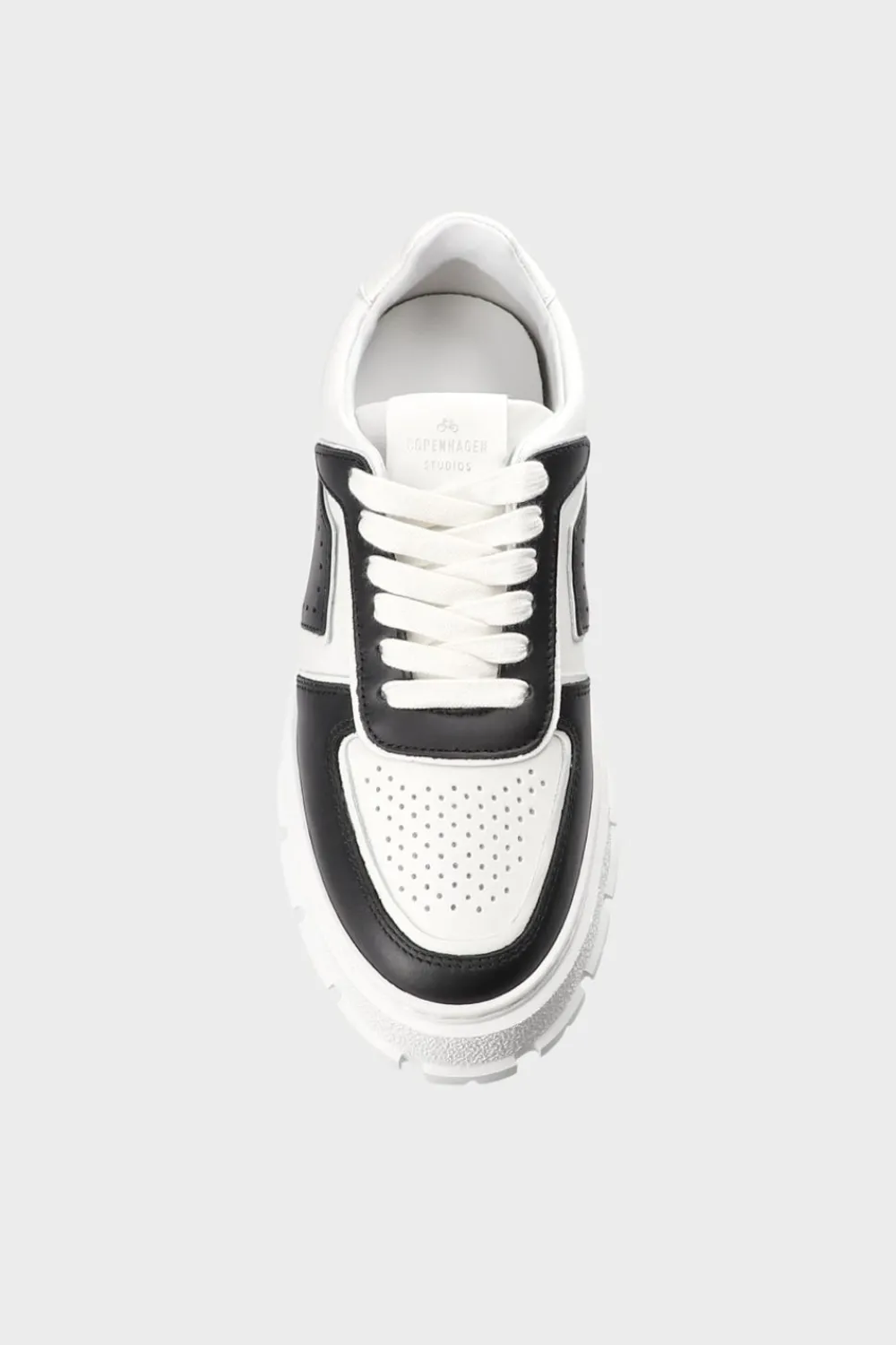 COPENHAGEN STUDIOS Sneaker-Cph332 Leather Mix Schwarz-Weiss
