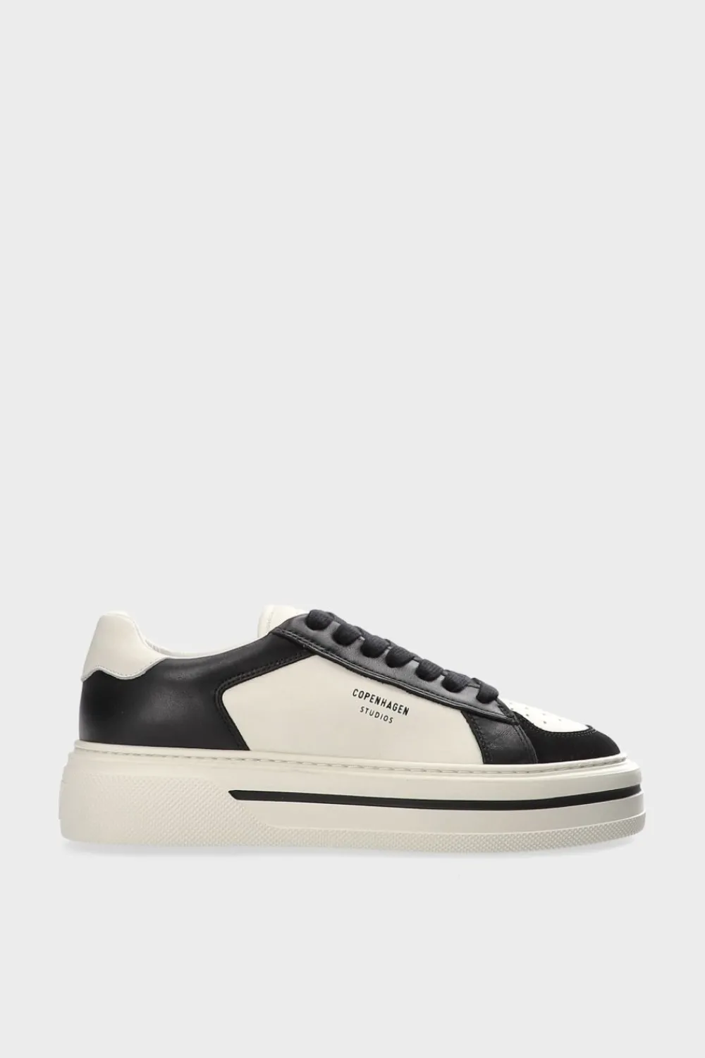 COPENHAGEN STUDIOS Sneaker-Cph181 Leather Mix Schwarz/Cremebeige