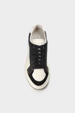 COPENHAGEN STUDIOS Sneaker-Cph181 Leather Mix Schwarz/Cremebeige