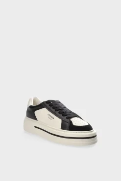 COPENHAGEN STUDIOS Sneaker-Cph181 Leather Mix Schwarz/Cremebeige