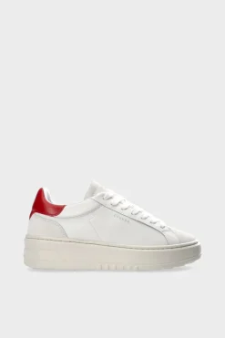 COPENHAGEN STUDIOS Sneaker-Cph72 Leather Mix Weis Rot