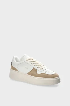 COPENHAGEN STUDIOS Sneaker-Cph75 Leather Mix Weis/Nuss