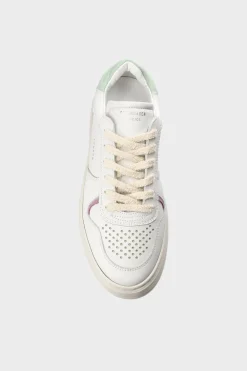COPENHAGEN STUDIOS Sneaker-Cph76 Leather Mix Weis/Mint