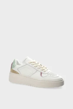 COPENHAGEN STUDIOS Sneaker-Cph76 Leather Mix Weis/Mint