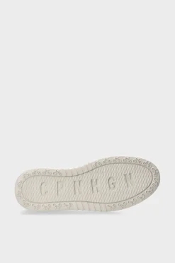 COPENHAGEN STUDIOS Sneaker-Cph76 Leather Mix Weis/Hellblau