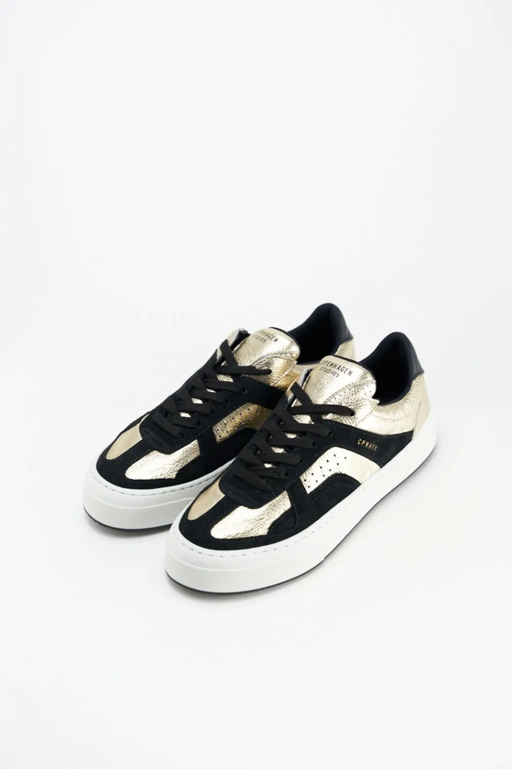 COPENHAGEN STUDIOS Sneaker-Cph424 Material Mix Gold