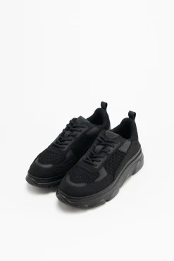 COPENHAGEN STUDIOS Sneaker-Cph40 Material Mix Schwarz