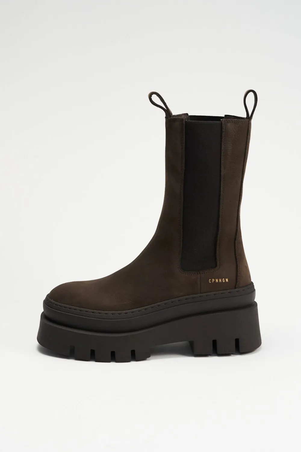 COPENHAGEN STUDIOS Stiefel-Cph685 Nabuc Schokolade