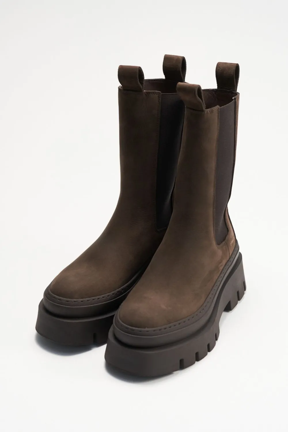 COPENHAGEN STUDIOS Stiefel-Cph685 Nabuc Schokolade