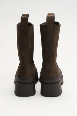 COPENHAGEN STUDIOS Stiefel-Cph685 Nabuc Schokolade