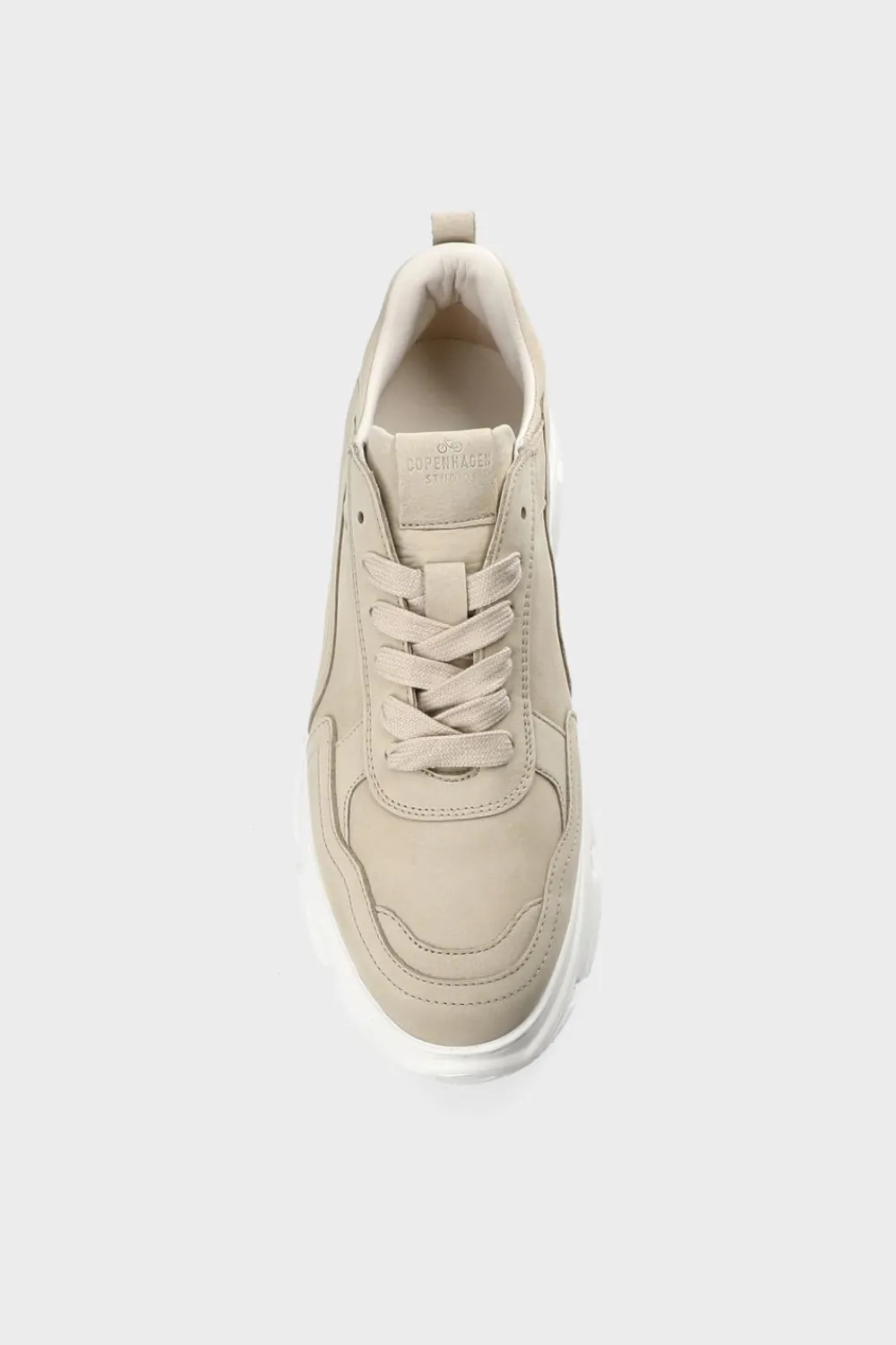 COPENHAGEN STUDIOS Sneaker-Cph40 Nabuc Natur/Weis
