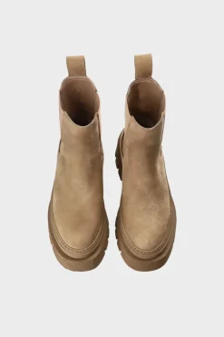 COPENHAGEN STUDIOS Stiefel-Cph686 Nabuc Taupe