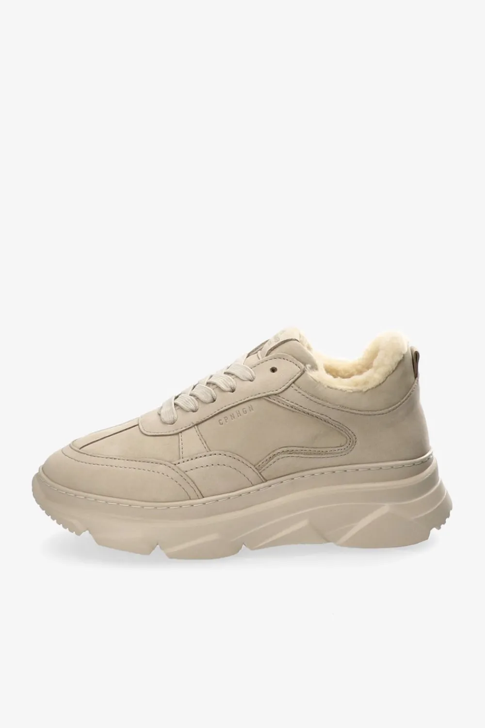 COPENHAGEN STUDIOS Sneaker-Cph60 Nabuc Teddy Natur