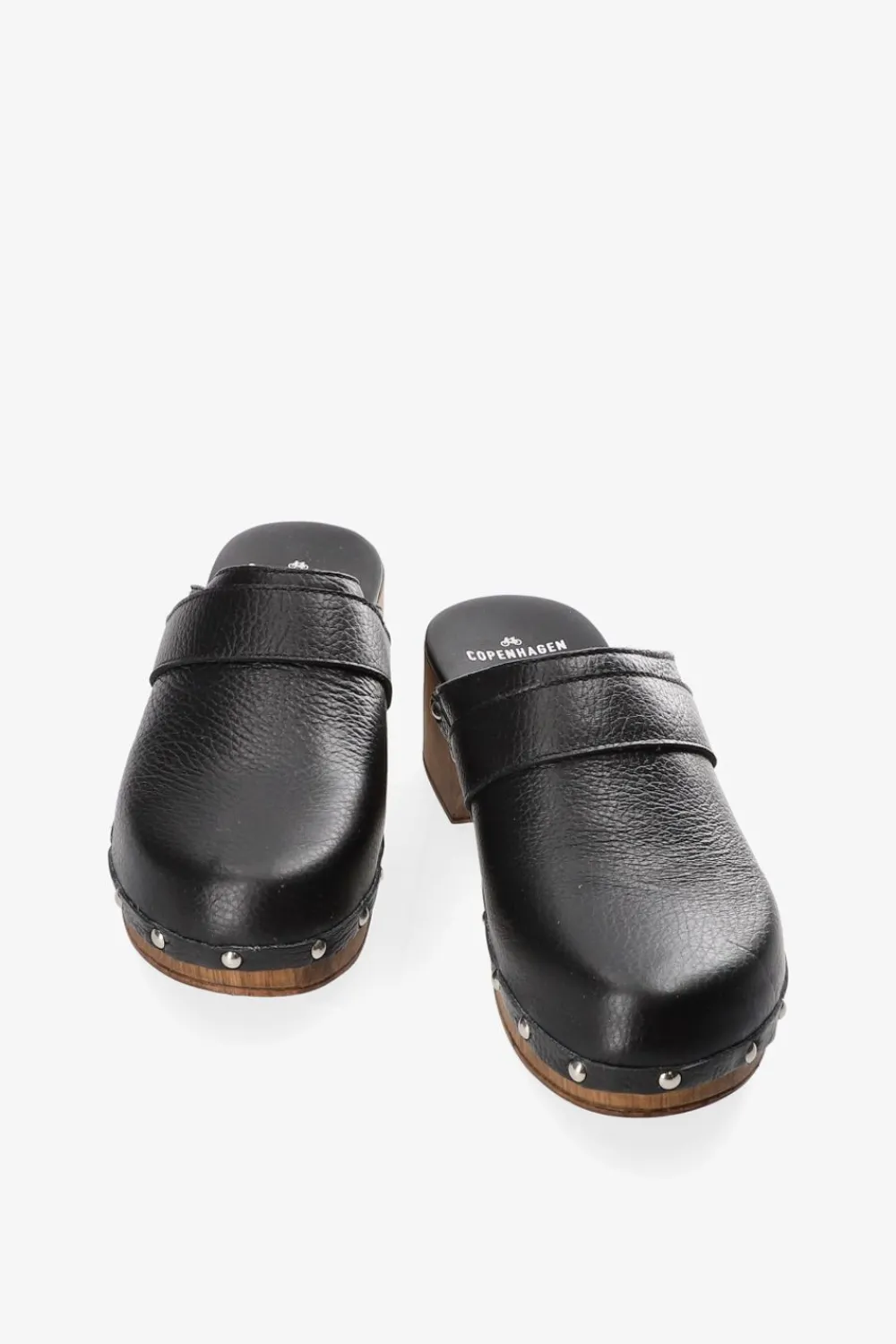 COPENHAGEN STUDIOS Pantoletten-Cph792 Nappa Schwarz