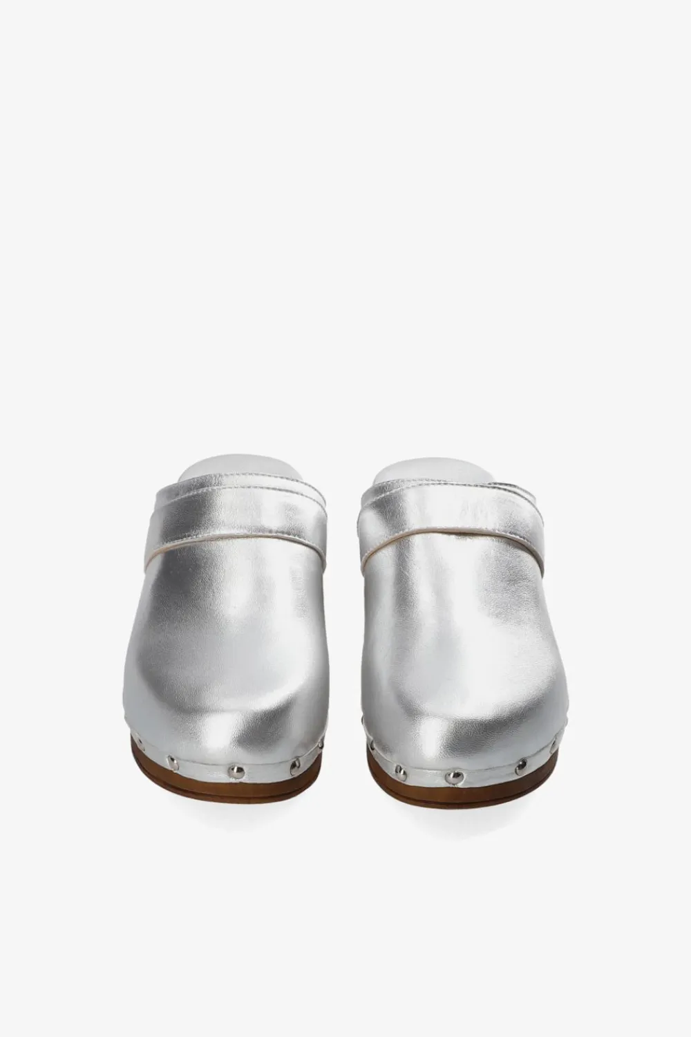 COPENHAGEN STUDIOS Pantoletten-Cph792 Nappa Silber