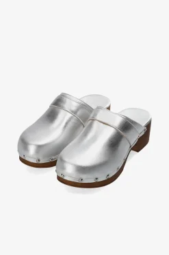 COPENHAGEN STUDIOS Pantoletten-Cph792 Nappa Silber
