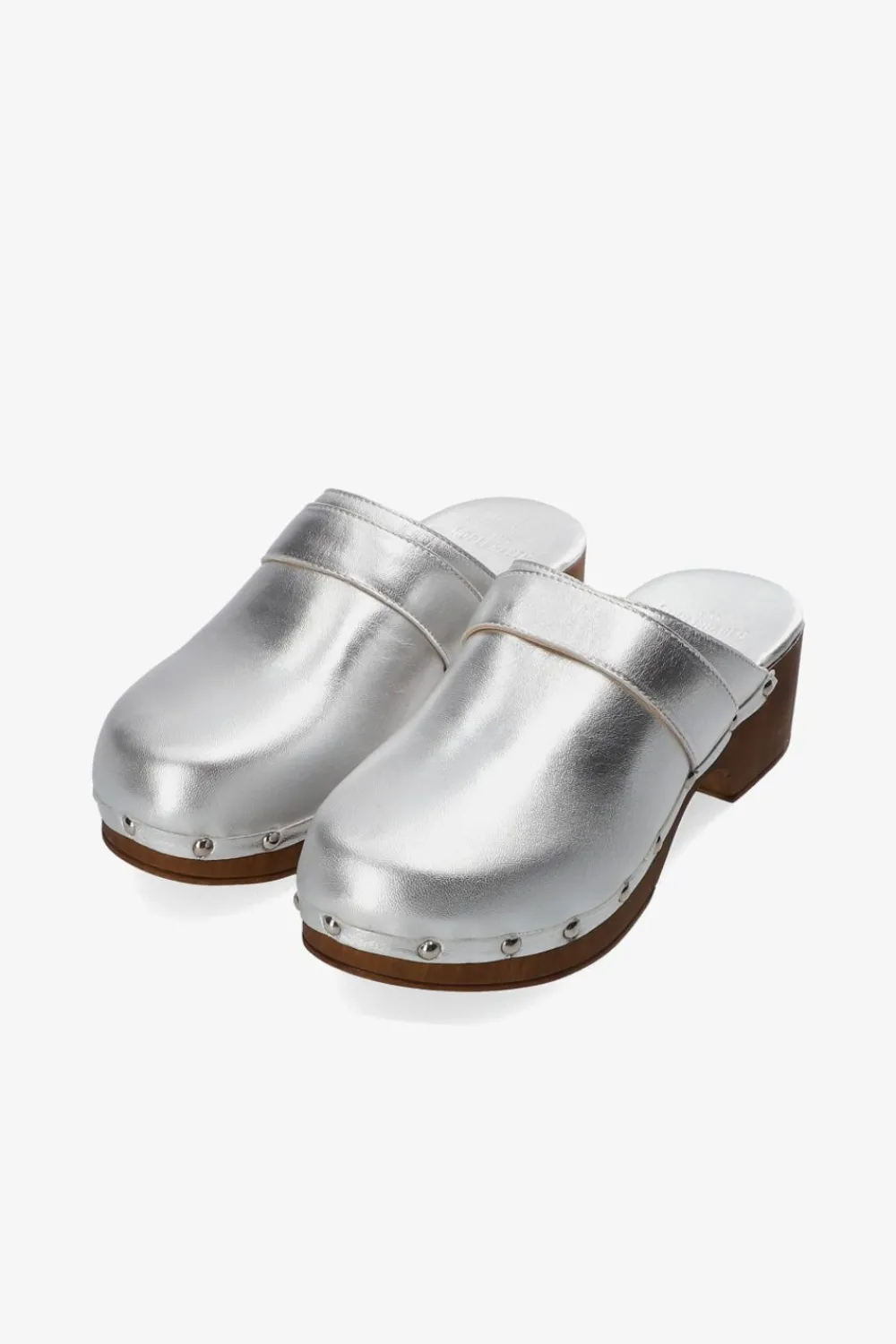 COPENHAGEN STUDIOS Pantoletten-Cph792 Nappa Silber