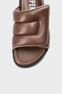 COPENHAGEN STUDIOS Sandalen-Cph834 Nappa Milchiges Braun