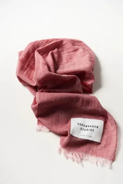 COPENHAGEN STUDIOS Schals-Cph Shawl 8 Cotton Mix Rose/Red