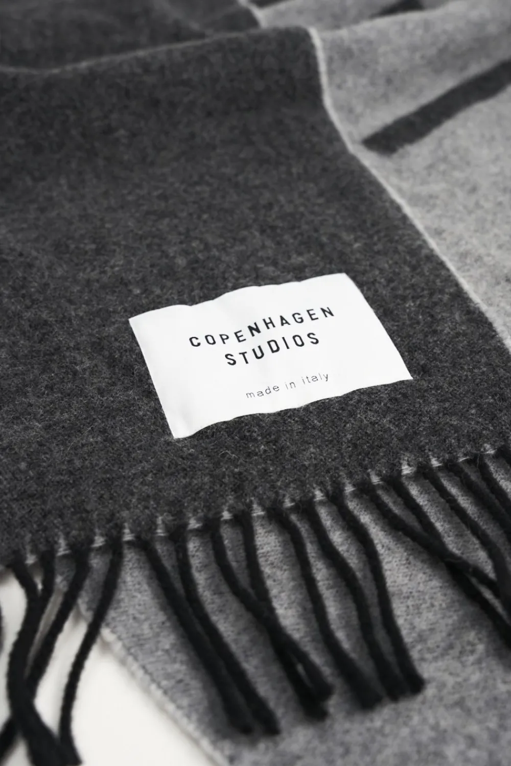 COPENHAGEN STUDIOS Schals-Cph Shawl 1 Wool Mix Schwarz