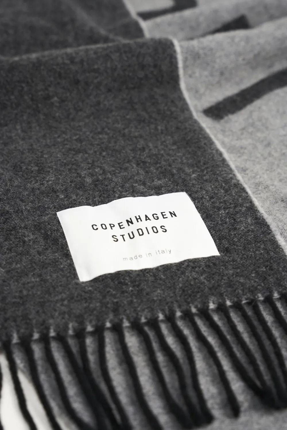 COPENHAGEN STUDIOS Schals-Cph Shawl 1 Wool Mix Schwarz