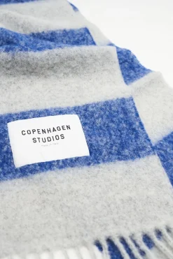 COPENHAGEN STUDIOS Schals-Cph Shawl 3 Wool Mix Konigsblau