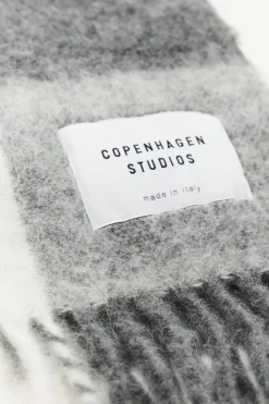 COPENHAGEN STUDIOS Schals-Cph Shawl 4 Wool Mix Graue Melange