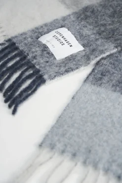COPENHAGEN STUDIOS Schals-Cph Shawl 4 Wool Mix Blue
