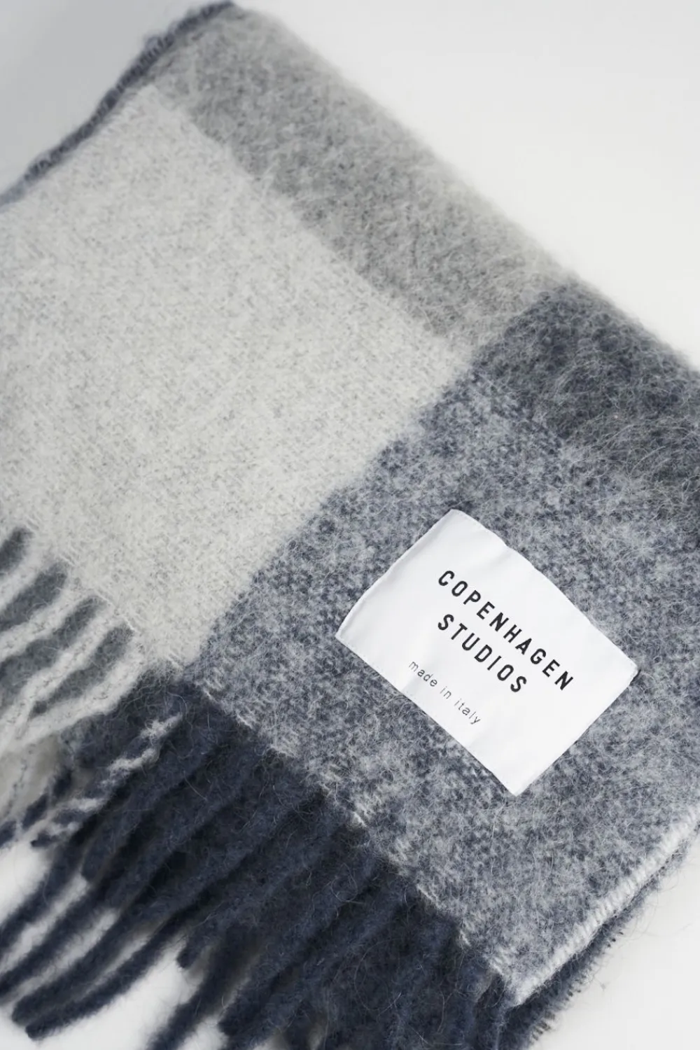 COPENHAGEN STUDIOS Schals-Cph Shawl 4 Wool Mix Blue