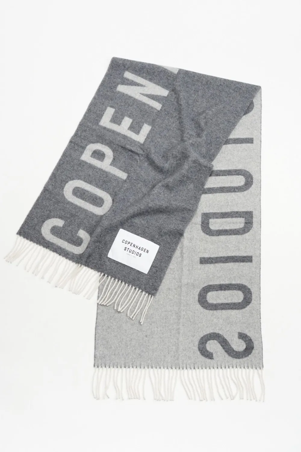 COPENHAGEN STUDIOS Schals-Cph Shawl 1 Wool Mix Grey