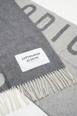 COPENHAGEN STUDIOS Schals-Cph Shawl 1 Wool Mix Grey