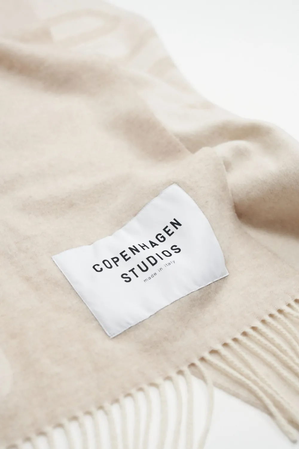 COPENHAGEN STUDIOS Schals-Cph Shawl 1 Wool Mix Beige