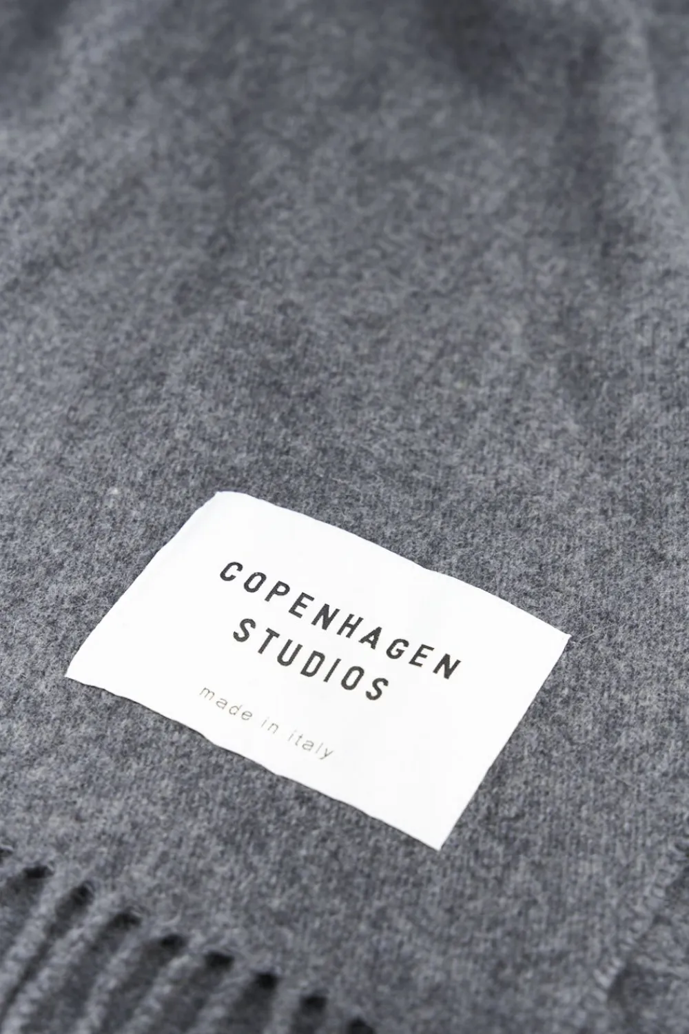 COPENHAGEN STUDIOS Schals-Cph Shawl 6 Wool Mix Anthracite