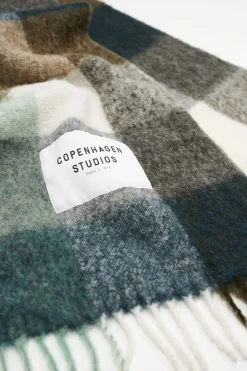 COPENHAGEN STUDIOS Schals-Cph Shawl 2 Wool Mix Grun