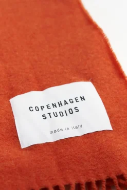 COPENHAGEN STUDIOS Schals-Cph Shawl 6 Wool Mix Orange