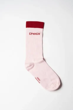 COPENHAGEN STUDIOS Socken-Cph Socks 2 Cotton Blend Pink/Red