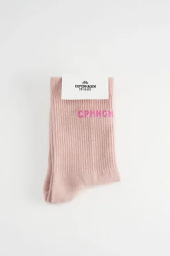 COPENHAGEN STUDIOS Socken-Cph Socks 1 Cotton Blend Rose
