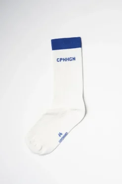 COPENHAGEN STUDIOS Socken-Cph Socks 2 Cotton Blend Gebrochenes Weis/Blau